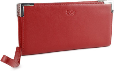 Allen Solly Casual Red Clutch