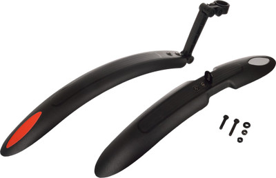 Dark Horse Bicycle Bolt -X Adjustable Reflective Mudguard/Fender Clip-on Front & Rear Fender(Black)
Dark Horse Bicycle Bolt -X Adjustable Reflective Mudguard/Fender Clip-on Front & Rear Fender(Black)