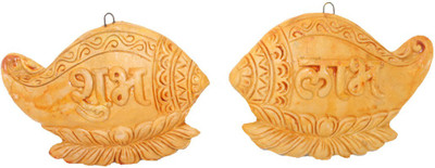 Sarvsiddhi Terracotta Plain Subh Labh on Sankh Door Hanging Decorative Showpiece - 16 cm(Terracotta, Brown)
Sarvsiddhi Terracotta Plain Subh Labh on Sankh Door Hanging Decorative Showpiece - 16 cm(Terracotta, Brown)
