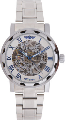 made4u Generic stainless mechanical roman numerical men watch Watch - For Men
made4u Generic stainless mechanical roman numerical men watch Watch - For Men