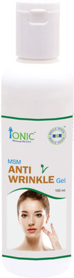 ionic Anti Wrinkle Skin Repair & Ageing Control Face Gel (MSM - Organic Sulfur a Natural Beauty Mineral)(100 ml)
ionic Anti Wrinkle Skin Repair & Ageing Control Face Gel (MSM - Organic Sulfur a Natural Beauty Mineral)(100 ml)