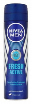 Nivea Imported Men Fresh Active Anti-Perspirant Spray Deodorant Spray - For Men(149 ml)
Nivea Imported Men Fresh Active Anti-Perspirant Spray Deodorant Spray - For Men(149 ml)
