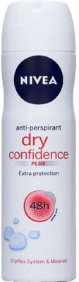 Nivea Imported Invisible Dry Confidence Plus Anti-Perspirant Spray Deodorant Spray - For Women(149 ml)
Nivea Imported Invisible Dry Confidence Plus Anti-Perspirant Spray Deodorant Spray - For Women(149 ml)
