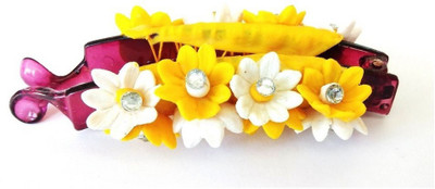 Advance Hotline Handmade Artificial Jewellery Proceline Dough Work Banana Hair Clip /Proceline Dough / hair accesoseries /hair pins/wings /for women /girls by unique indian craft Banana Clip(Multicolor)
Advance Hotline Handmade Artificial Jewellery Proceline Dough Work Banana Hair Clip /Proceline Dough / hair accesoseries /hair pins/wings /for women /girls by unique indian craft Banana Clip(Multicolor)