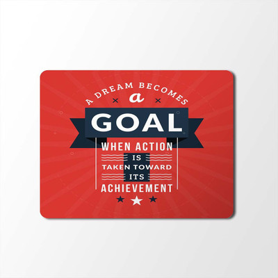100yellow Mouse Pad | Motivational Quotes Designer Mouse Pad | Designer High Quality Waterproof Coating Gaming Mouse Padmp-470 Mousepad(Multicolor)
100yellow Mouse Pad | Motivational Quotes Designer Mouse Pad | Designer High Quality Waterproof Coating Gaming Mouse Padmp-470 Mousepad(Multicolor)