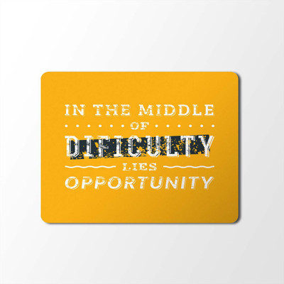 100yellow Mouse Pad | Motivational Quotes Designer Mouse Pad | Designer High Quality Waterproof Coating Gaming Mouse Padmp-444 Mousepad(Multicolor)
100yellow Mouse Pad | Motivational Quotes Designer Mouse Pad | Designer High Quality Waterproof Coating Gaming Mouse Padmp-444 Mousepad(Multicolor)