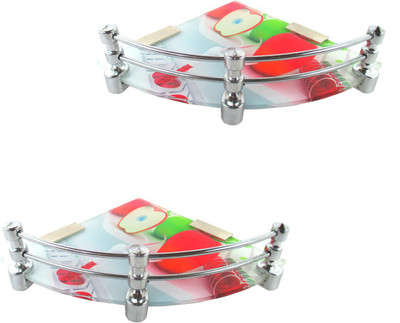 RoyaL Indian Craft Pivot Bracket Set of 2 High Definition Apple Printed 8 By 8 Inch Glass Wall Shelf(Number of Shelves - 2, Multicolor)
RoyaL Indian Craft Pivot Bracket Set of 2 High Definition Apple Printed 8 By 8 Inch Glass Wall Shelf(Number of Shelves - 2, Multicolor)