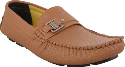 Shilpbazaar Loafers For Men(Tan