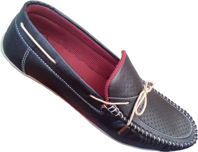 Stylotrendz Stylish Loafers For Men(Black