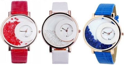 Shivam Retail SR-26 Stylish Moving Beads Different Color Pack Of 3 Watch - For Girls
Shivam Retail SR-26 Stylish Moving Beads Different Color Pack Of 3 Watch - For Girls