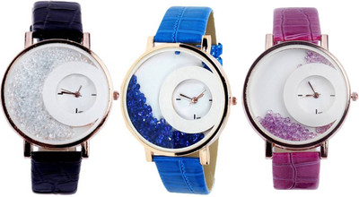 AD Global M.X.R.E. Halfmoon Black Blue Purple Diamond Beads Combo Girls MX 01-02-05 Watch - For Women
AD Global M.X.R.E. Halfmoon Black Blue Purple Diamond Beads Combo Girls MX 01-02-05 Watch - For Women