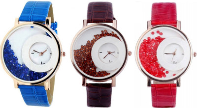 Shivam Retail SR-08 Stylish Moving Beads Different Color Pack Of 3 Watch - For Girls
Shivam Retail SR-08 Stylish Moving Beads Different Color Pack Of 3 Watch - For Girls