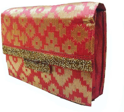 CRAFTBAZAAR Party Pink Clutch