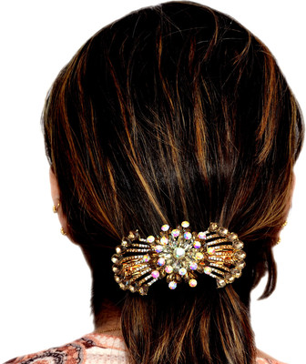 Mansiyaorange Desiger Latest Trendy Hair Jewellery Hair Acccessory Clip Hair Clip(Gold)
Mansiyaorange Desiger Latest Trendy Hair Jewellery Hair Acccessory Clip Hair Clip(Gold)