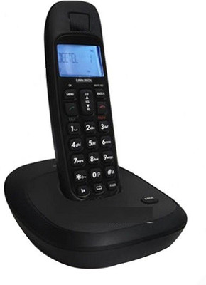 A Connect Z BT-X64 Cordless Landline Phone(Black & White)