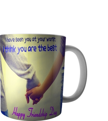 RD Creations Specially Customise Gift For a Best Friend from a Friend PWMFD35 Ceramic Mug(300 ml), Multicolor
RD Creations Specially Customise Gift For a Best Friend from a Friend PWMFD35 Ceramic Mug(300 ml), Multicolor