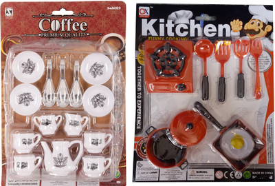 SS Traders Kitchen Cupset for Kids - Excellent Gift for kids - Enjoy cooking