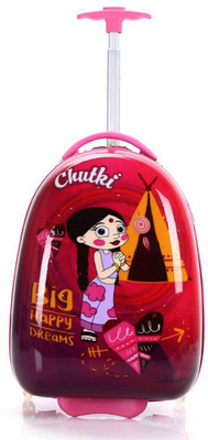 Fortune Chutki Big happy Dreams Inch Kids Egg Shape Luggage Trolley Bag Cabin Luggage - inch(Multicolor
Fortune Chutki Big happy Dreams Inch Kids Egg Shape Luggage Trolley Bag Cabin Luggage - inch(Multicolor