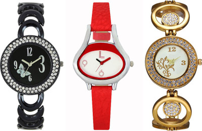 CM Women Watch Combo With Stylish Multicolor Dial Rich Look LRW013 Watch - For Girls
CM Women Watch Combo With Stylish Multicolor Dial Rich Look LRW013 Watch - For Girls