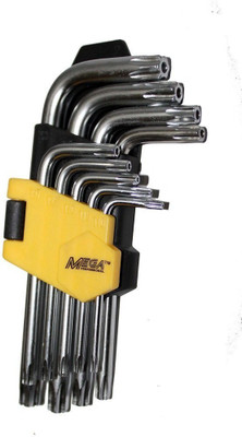 Star Mega 9pcs Allen Key Set
