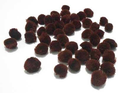 GOELX Pom Pom Balls for crafts,decorations,jewellery making,accessories,bags. Pack of 100 Brown Balls
GOELX Pom Pom Balls for crafts,decorations,jewellery making,accessories,bags. Pack of 100 Brown Balls