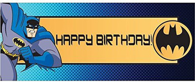 PARTY PROPZ BATMAN BIRTHDAY DECORATION/5FT-2FT BANNER SET OF 1/BATMAN PARTY SUPPLIES Banner(5 ft, Pack of 1)
PARTY PROPZ BATMAN BIRTHDAY DECORATION/5FT-2FT BANNER SET OF 1/BATMAN PARTY SUPPLIES Banner(5 ft, Pack of 1)