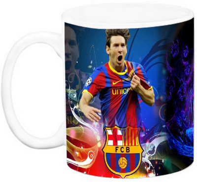 EFW FOOTBALL CLUB - BARCELONA (FCB) - LIONEL MESSI (Design 2) Ceramic Mug(325 ml), Multicolor
EFW FOOTBALL CLUB - BARCELONA (FCB) - LIONEL MESSI (Design 2) Ceramic Mug(325 ml), Multicolor