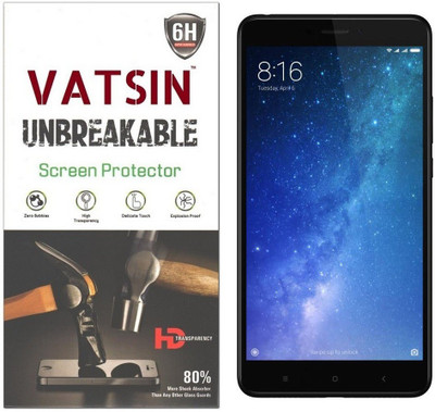 Vatsin Impossible Screen Guard for MI Max 2, Transparent