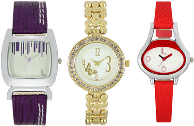 SRK ENTERPRISE Girls Watch Combo With Stylish Multicolor Dial Rich Look LRW044 Watch - For Girls
SRK ENTERPRISE Girls Watch Combo With Stylish Multicolor Dial Rich Look LRW044 Watch - For Girls