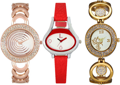SRK ENTERPRISE Girls Watch Combo With Stylish Multicolor Dial Rich Look LRW028 Watch - For Girls
SRK ENTERPRISE Girls Watch Combo With Stylish Multicolor Dial Rich Look LRW028 Watch - For Girls