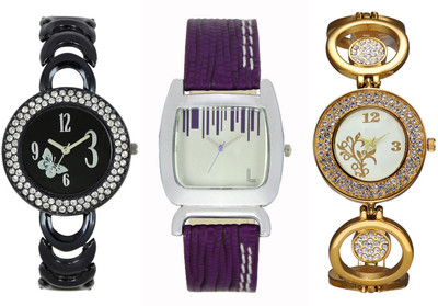 SRK ENTERPRISE Girls Watch Combo With Stylish Multicolor Dial Rich Look LRW014 Watch - For Girls
SRK ENTERPRISE Girls Watch Combo With Stylish Multicolor Dial Rich Look LRW014 Watch - For Girls
