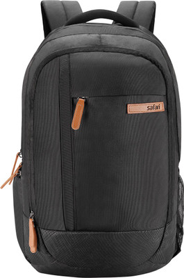 Safari Achiever Black 30.0 L Laptop Backpack(Black)