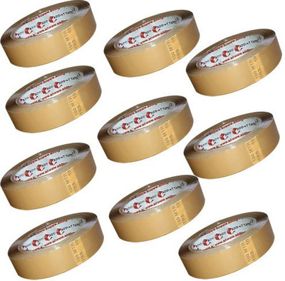 ADD-IT TAPES single sided Handheld CELLO TAPES (Manual)(Set of 12, Brown)