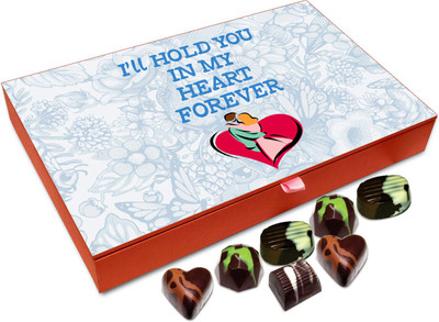 Chocholik Gift Box - I'll Hold You In MY Heart Forever Chocolate Box - 12pc Truffles(144 g)
Chocholik Gift Box - I'll Hold You In MY Heart Forever Chocolate Box - 12pc Truffles(144 g)
