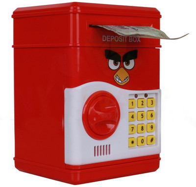 GREEN FROG MONEY SAFE PASSWORD COIN PIGGY KIDDY SAVINGS BANK (RED) Coin Bank(Multicolor)
GREEN FROG MONEY SAFE PASSWORD COIN PIGGY KIDDY SAVINGS BANK (RED) Coin Bank(Multicolor)