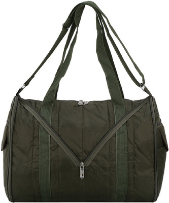 SuiDhaga 16 Inches PU Green Casual Folding Travelling 1 Main Compartments With Two Side Zippered Pockets For Men/Women Travel Duffel Bag(Green)
SuiDhaga 16 Inches PU Green Casual Folding Travelling 1 Main Compartments With Two Side Zippered Pockets For Men/Women Travel Duffel Bag(Green)