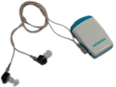 Siemens Amiga 178 Ao Pp For Both ear Hearing Aid(White, Blue)