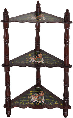 Lal Haveli Hand-Painted 3 Tier Shelf Solid Wood Corner Table(Finish Color - Glossy)
Lal Haveli Hand-Painted 3 Tier Shelf Solid Wood Corner Table(Finish Color - Glossy)