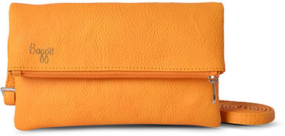 Baggit Women Casual Yellow PU Sling Bag
