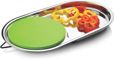 JVL Capsule Vegetable Chopping Board Stainless Steel Cutting Board(Steel Pack of 1)
JVL Capsule Vegetable Chopping Board Stainless Steel Cutting Board(Steel Pack of 1)