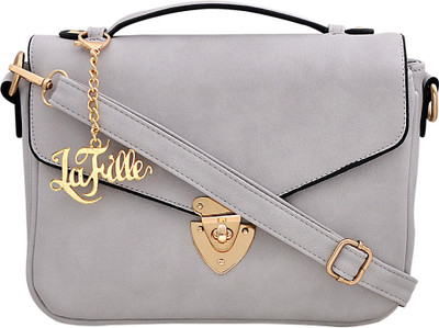 LaFille Hand-held Bag(Grey)