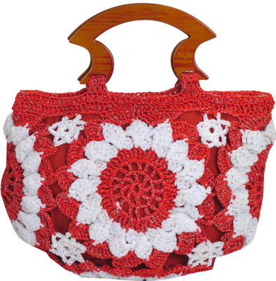Adrish Creative Sling Bag(White, Red), Red;white