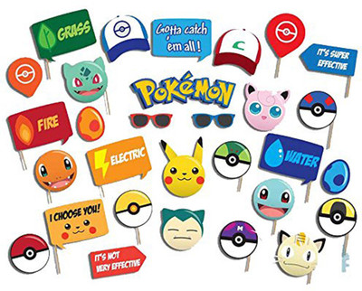 PARTY PROPZ POKEMON BIRTHDAY DECORATION/ PHOTO BOOTH PROPS 29 PCS/POKEMON PARTY SUPPLIES Photo Booth Board(Birthday, Party)
PARTY PROPZ POKEMON BIRTHDAY DECORATION/ PHOTO BOOTH PROPS 29 PCS/POKEMON PARTY SUPPLIES Photo Booth Board(Birthday, Party)
