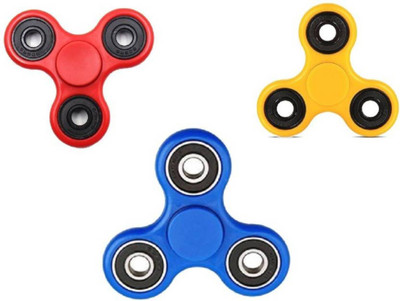 Fidget Staked Wind Spinner (Red, Yellow, Blue)(Blue, Red, Yellow)