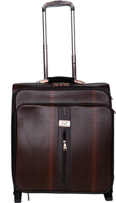 Tramp & Badger 100% Leather, 2 Wheels, Solid & Stylish Expandable Cabin Luggage - inch(Brown
Tramp & Badger 100% Leather, 2 Wheels, Solid & Stylish Expandable Cabin Luggage - inch(Brown