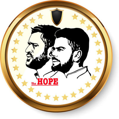 PEACOCKRIDE The Hope-MS Dhoni & Virat Kholi Fridge Magnet Fridge Magnet Pack of 1
PEACOCKRIDE The Hope-MS Dhoni & Virat Kholi Fridge Magnet Fridge Magnet Pack of 1