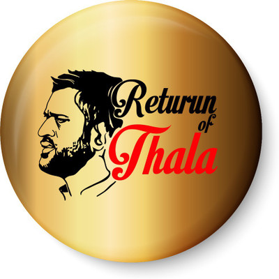 PEACOCKRIDE Dhoni Retuns I MSD I Return of THALA I Fridge Magnet Fridge Magnet Pack of 1
PEACOCKRIDE Dhoni Retuns I MSD I Return of THALA I Fridge Magnet Fridge Magnet Pack of 1