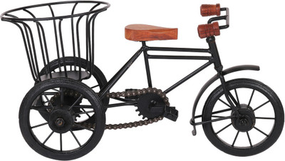 Craft Art India Home Decor Decorative Miniature Of Metal Flower Basket Rickshaw {CRAFT-0006-B / Size (CM) : 16.51x33.02x11.43} Decorative Showpiece - 16.51 cm(Iron, Multicolor)
Craft Art India Home Decor Decorative Miniature Of Metal Flower Basket Rickshaw {CRAFT-0006-B / Size (CM) : 16.51x33.02x11.43} Decorative Showpiece - 16.51 cm(Iron, Multicolor)