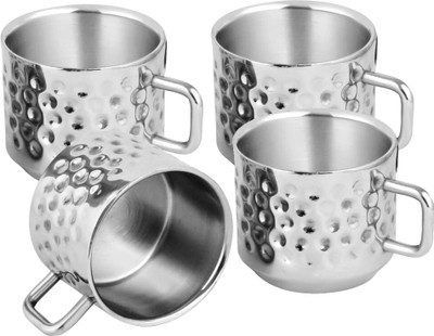 Saanvi Creations Stainless Steel(Steel, Pack of 4)