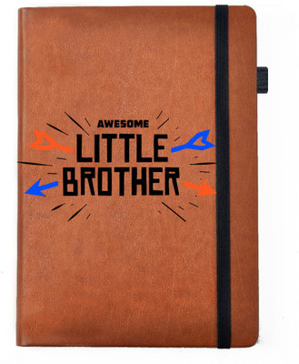 Hamee A5 Notebook(Raksha Bandhan Special GIft for Brother Sister Designer Printed Tan Brown Leather A5 Notebook - 200 pages, A5 size Lil Brother, Tan)
Hamee A5 Notebook(Raksha Bandhan Special GIft for Brother Sister Designer Printed Tan Brown Leather A5 Notebook - 200 pages, A5 size Lil Brother, Tan)